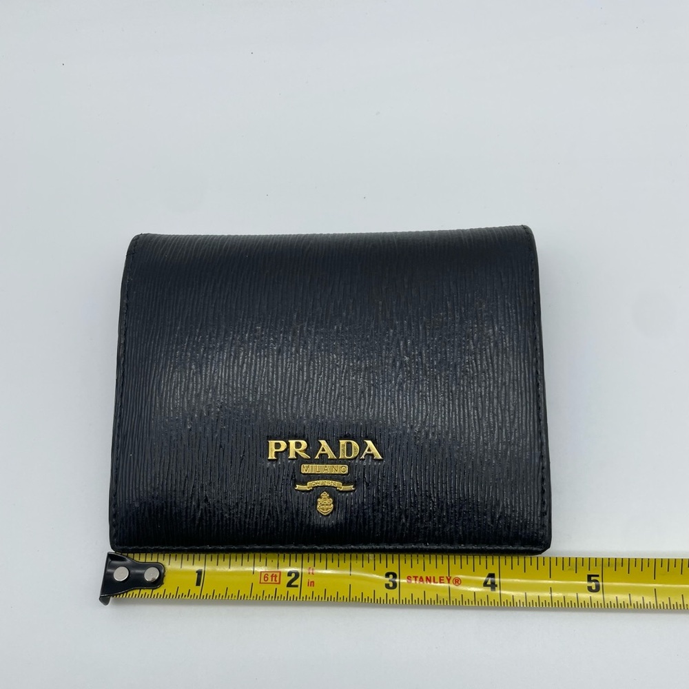 Prada Black Leather Wallet - Picture 10 of 10
